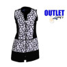 VESTIDO CREMALLERA S/M CIRCULOS GARYS