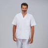 CONJUNTO UNISEX BLUSA CUELLO PICO /PANTALON GOMA ENTERA "RED LINE" GARYS