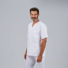 CONJUNTO UNISEX BLUSA CUELLO PICO /PANTALON GOMA ENTERA "RED LINE" GARYS