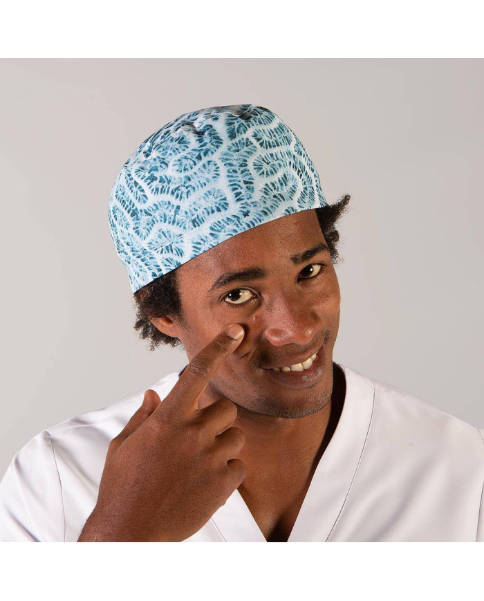 GORRO CIRUJANO TIRAS TEJIDO RECICLADO GARYS