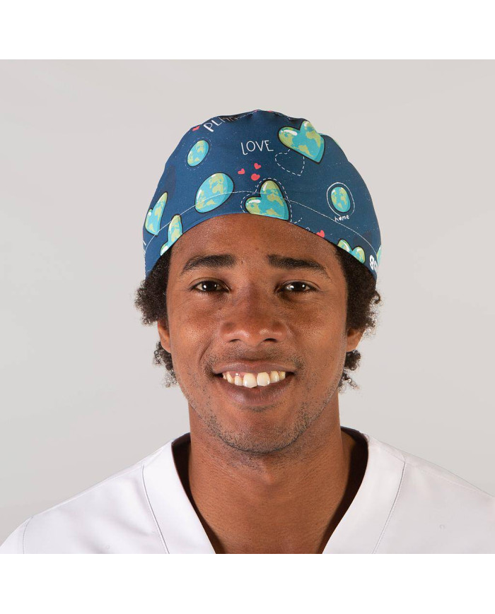 GORRO CIRUJANO TIRAS TEJIDO RECICLADO GARYS