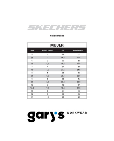 GHENTER - BRONAUGH SKECHERS MUJER GARYS