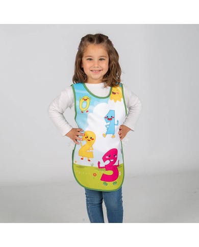 CASULLA INFANTIL NUMEROS GARYS