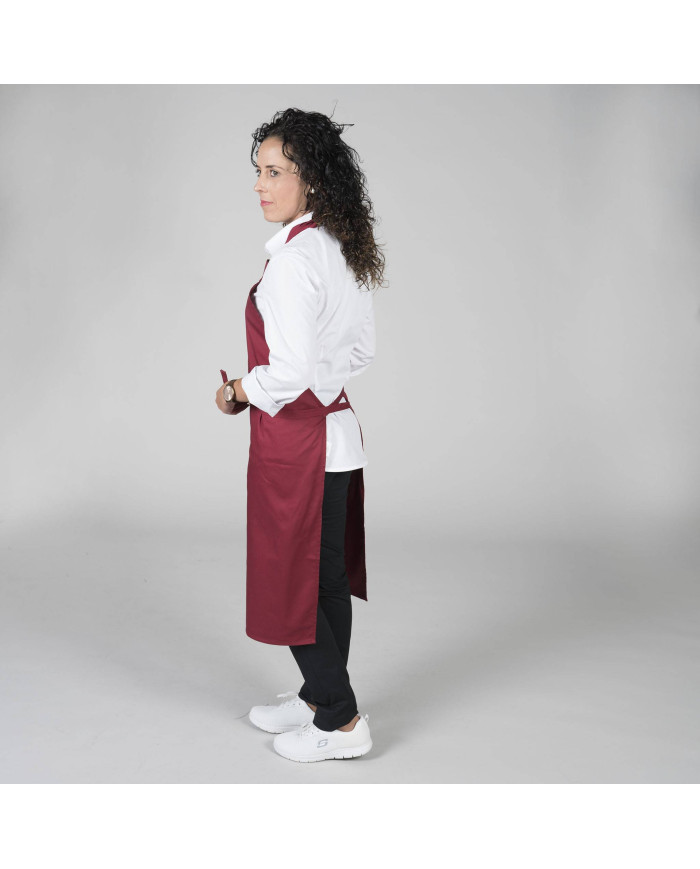 DELANTAL CON PETO SARGA 90X75 CM GARYS