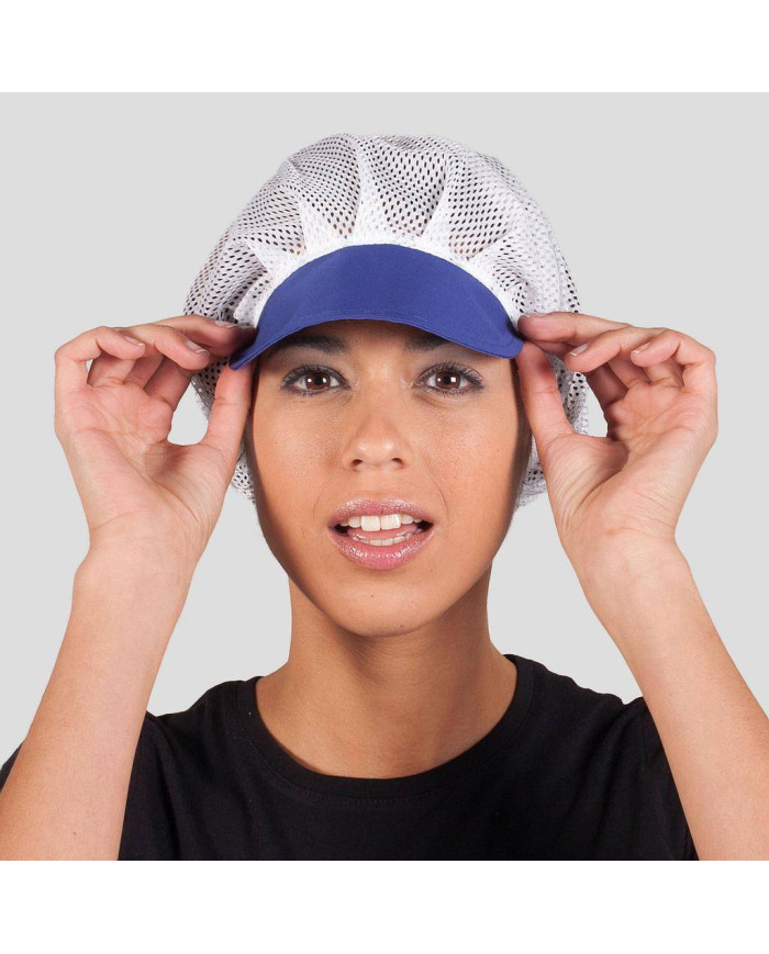 GORRA UNISEX REJILLA VISERA COLOR (PAQ. 10 UNID) GARYS