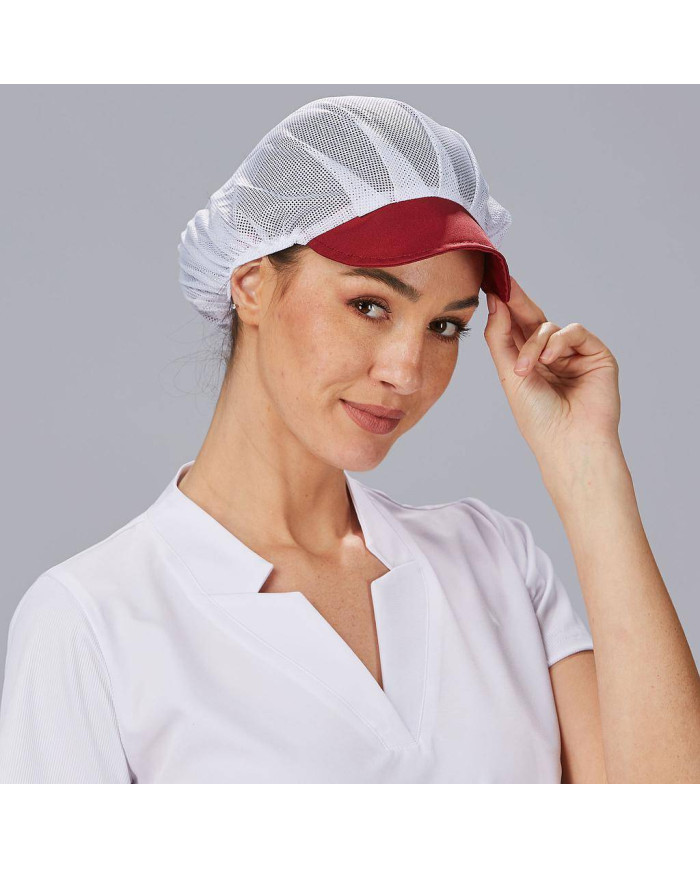 GORRA UNISEX REJILLA VISERA COLOR (PAQ. 10 UNID) GARYS