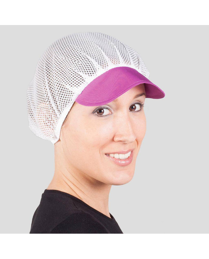GORRA UNISEX REJILLA VISERA COLOR (PAQ. 10 UNID) GARYS