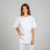 BLUSA SANITARIO UNISEX ABOTONADO BLANCA GARYS