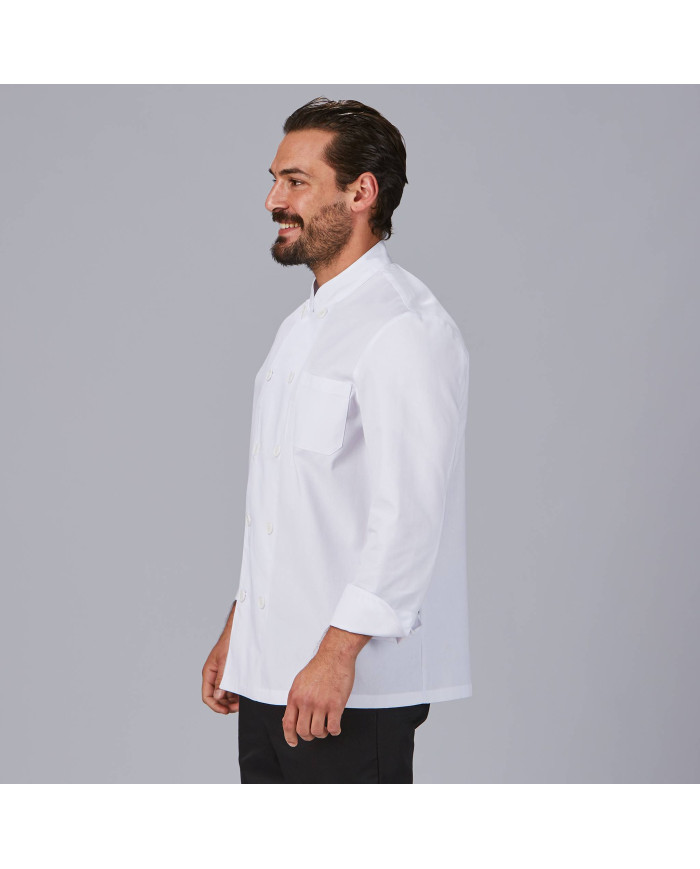 CHAQUETA COCINA UNISEX M/L SARGA BLANCA GARYS