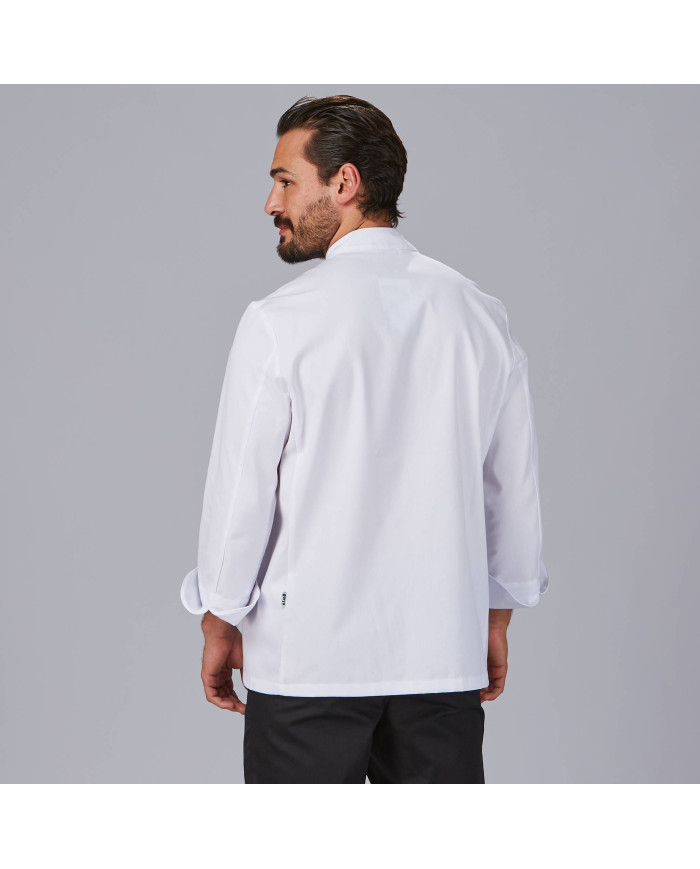 CHAQUETA COCINA UNISEX M/L SARGA BLANCA GARYS