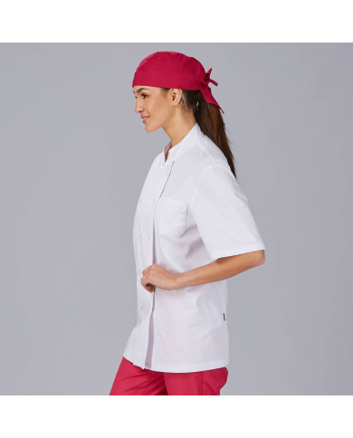 CHAQUETA COCINA UNISEX SARGA BLANCA M/C GARYS