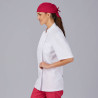 CHAQUETA UNISEX POPELIN FINO BLANCO M/C GARYS