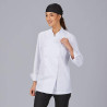 CHAQUETA COCINA UNISEX BOTON FORRADO M/L BLANCA GARYS