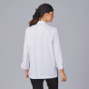 CHAQUETA COCINA UNISEX BOTON FORRADO M/L BLANCA GARYS