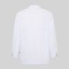 CHAQUETA COCINA UNISEX BOTON FORRADO M/L BLANCA GARYS