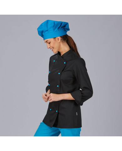 CHAQUETA COCINA MUJER NIZA SIN BOTONES (PEDIR APARTE REF 3111) GARYS