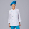 CHAQUETA COCINA MUJER NIZA SIN BOTONES (PEDIR APARTE REF 3111) GARYS