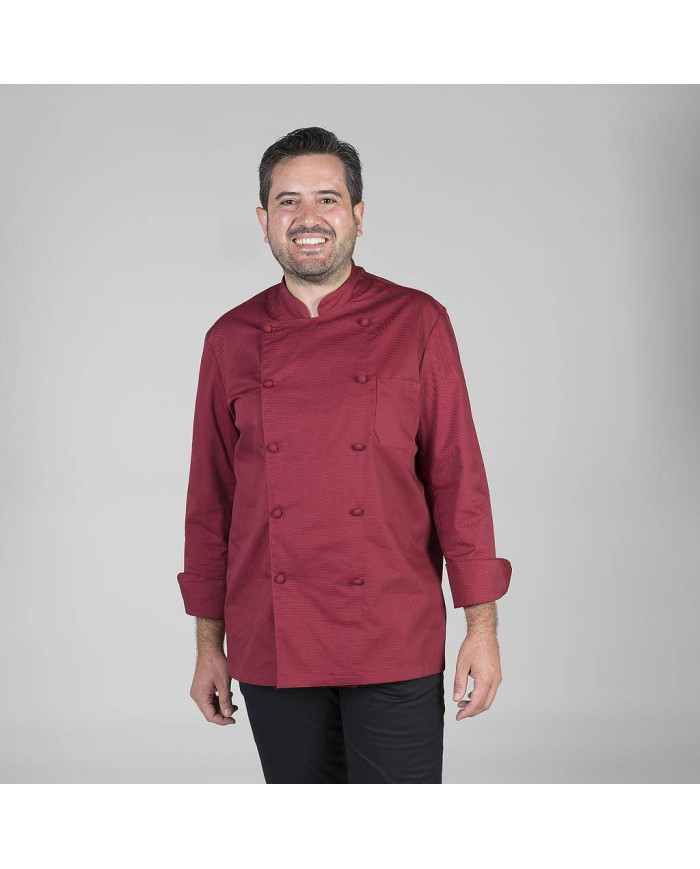 CHAQUETA COCINA UNISEX FLORENCIA M/L GARYS