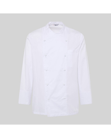 CHAQUETA COCINA UNISEX NAPOLES ANTIMANCHAS (TEFLON) M/L GARYS
