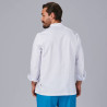 CHAQUETA COCINA UNISEX M/L VELCRO GARYS