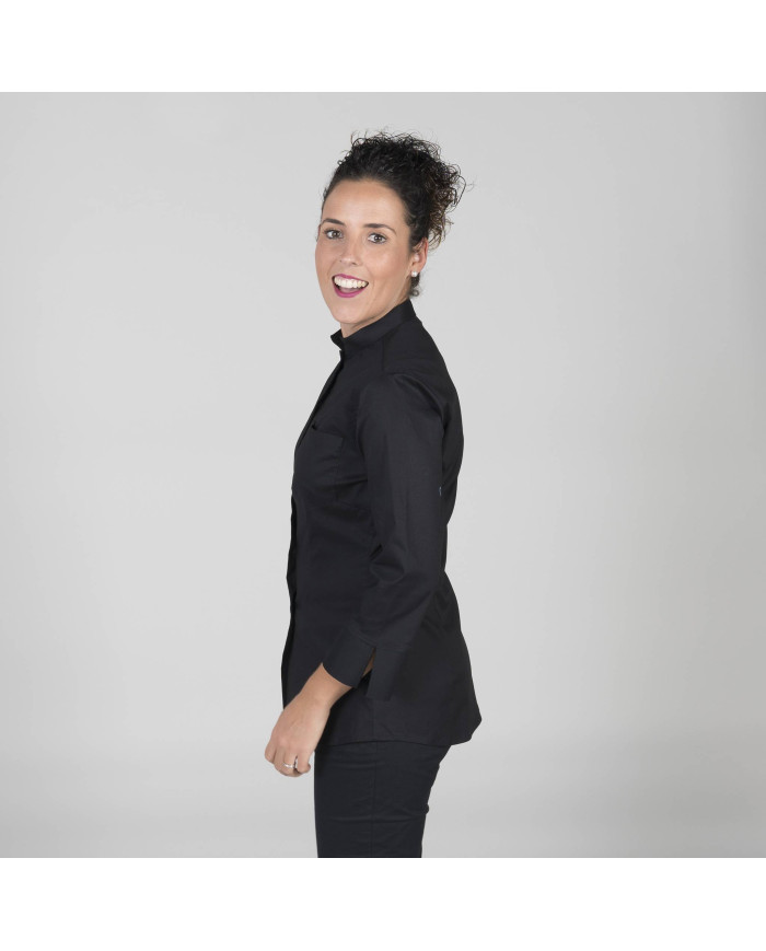 BLUSA MUJER C/MAO MANGA 3/4 ALGODON ELASTICO GARYS