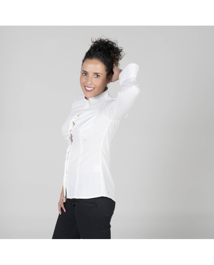 BLUSA MUJER C/MAO MANGA 3/4 ALGODON ELASTICO GARYS