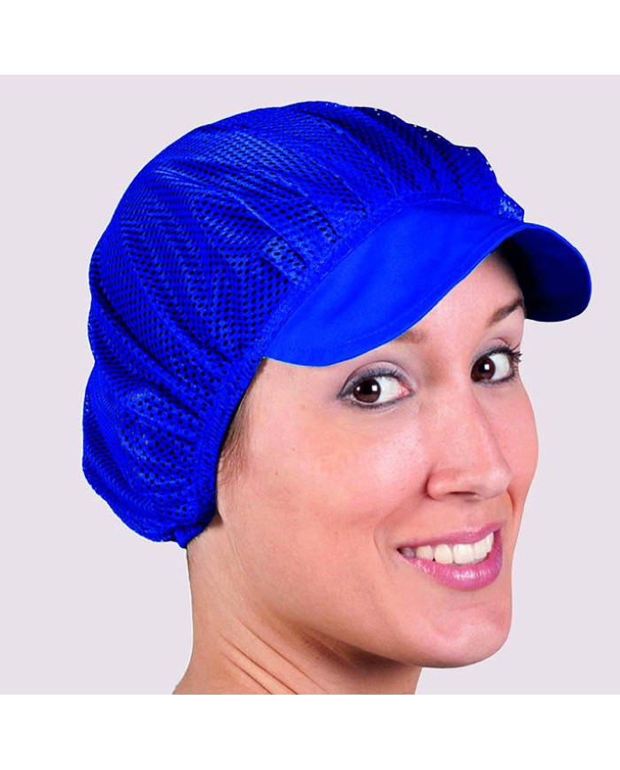 GORRA UNISEX REJILLA Y VISERA COLOR (PAQ. 10 UNID.) GARYS