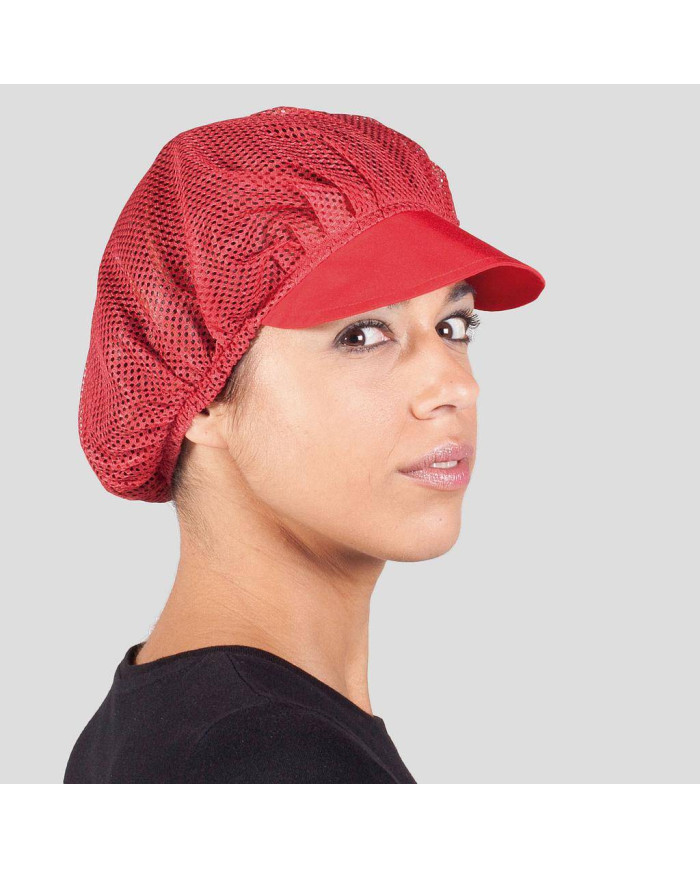 GORRA UNISEX REJILLA Y VISERA COLOR (PAQ. 10 UNID.) GARYS