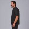 CHAQUETA COCINA UNISEX POPELIN FINO NEGRO M/C GARYS