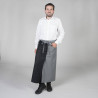 DELANTAL FRANCES ABIERTO COMBI 90X110 CM GARYS | Delantales