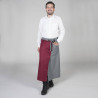 DELANTAL FRANCES ABIERTO COMBI 90X110 CM GARYS | Delantales
