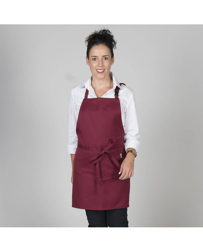 DELANTAL CORTO CON PETO 68X68 CM GARYS