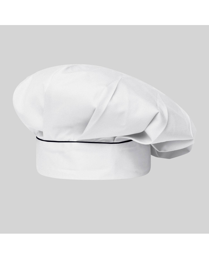 GORRO CHEF CON VELCRO BLANCO VIVO COLOR GARYS