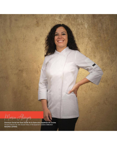 CHAQUETA COCINA MUJER GALATEA GARYS