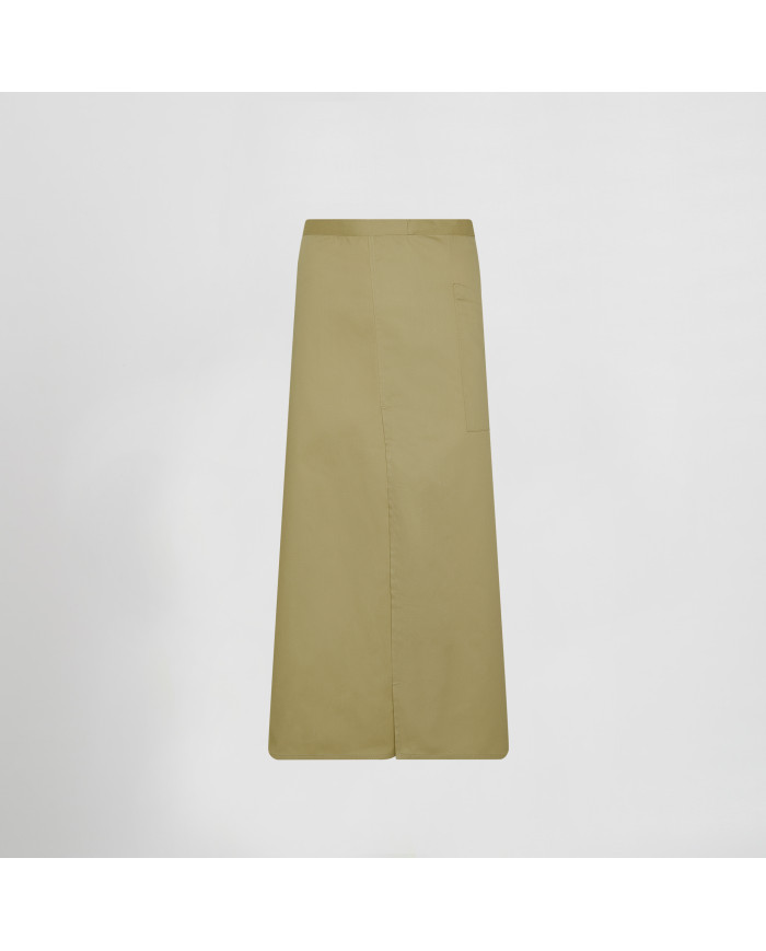DELANTAL FRANCES ABIERTO SARGA POLIESTER 90X110 CM GARYS