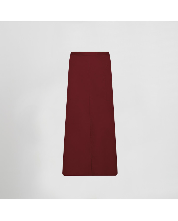 DELANTAL FRANCES ABIERTO SARGA POLIESTER 90X110 CM GARYS