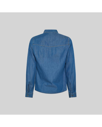 CAMISA MUJER TEJANO FINO LAVADO VALERIA GARYS
