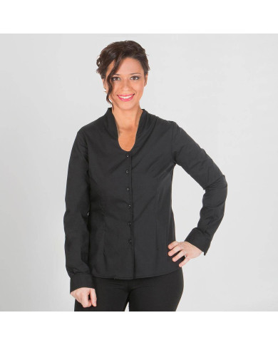 CAMISA MUJER CUELLO CHIMENEA LILIANA GARYS | Camisas