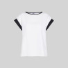 BLUSA MUJER MANGA CORTA VUELTA GARYS