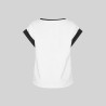 BLUSA MUJER MANGA CORTA VUELTA GARYS