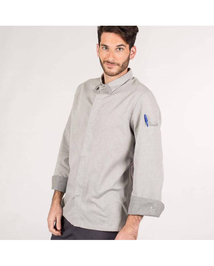 CHAQUETA COCINA HOMBRE GANIMEDES GARYS | Chaqueta de Chef