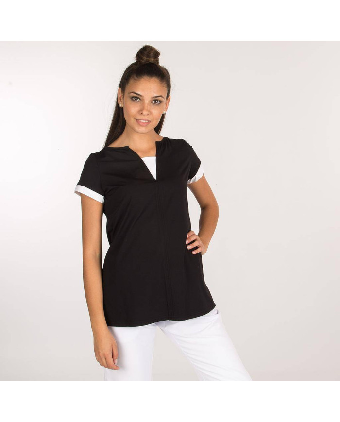 BLUSA MUJER HAITI NEGRA GARYS | Blusas | Uniformes
