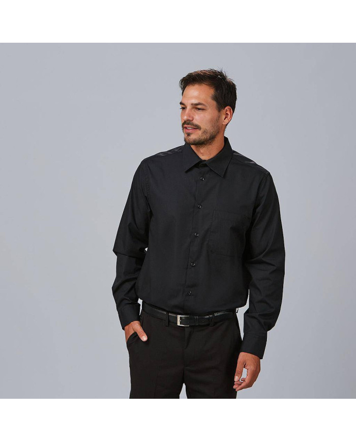CAMISA HOMBRE M/L POP. "RED LINE" GARYS