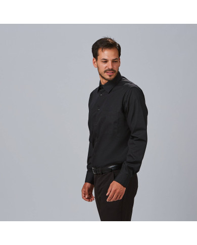 CAMISA HOMBRE M/L POP. "RED LINE" GARYS