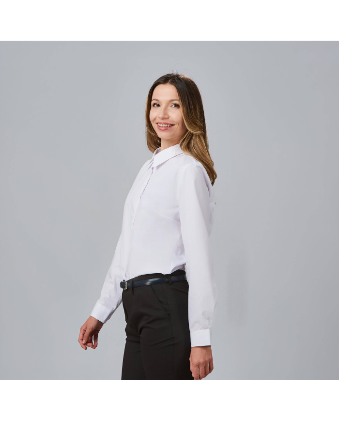 CAMISA MUJER M/L POP. "RED LINE" GARYS