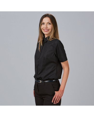 CAMISA MUJER M/C POP. "RED LINE" GARYS