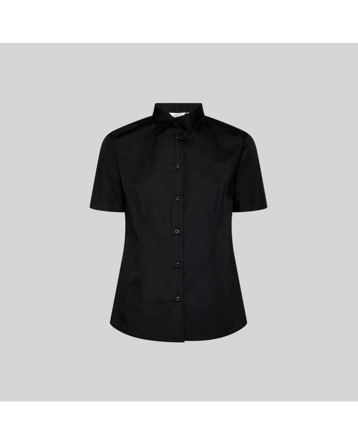 CAMISA MUJER M/C POP. "RED LINE" GARYS