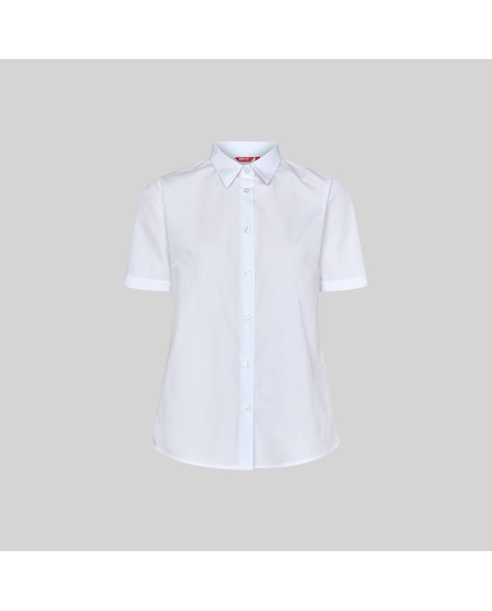 CAMISA MUJER M/C POP. "RED LINE" GARYS