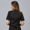 CAMISA MUJER M/C C/MAO POP. "RED LINE" GARYS