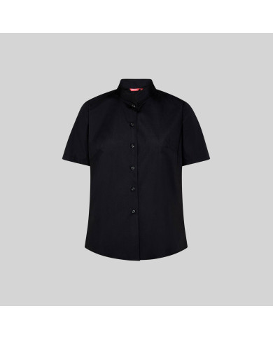 CAMISA MUJER M/C C/MAO POP. "RED LINE" GARYS